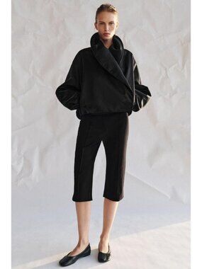 ZARA ZW COLLECTION PADDED BOMBER JACKET